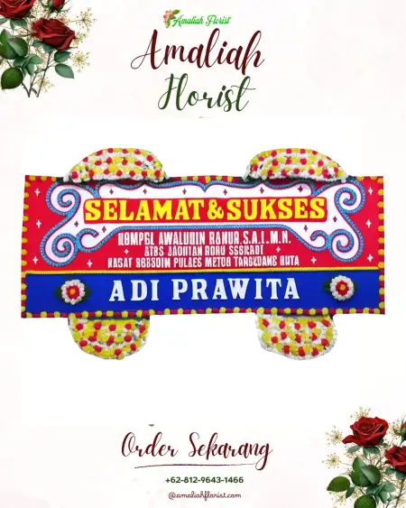 Papan Bunga Ucapan Selamat Salemba
